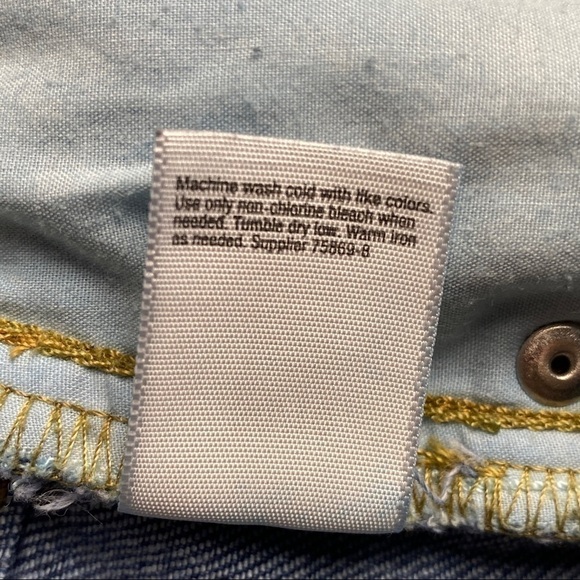 A.N.A. Patchwork Skinny Jeggings Jeans Women's 30/10 Light Blue Mid Rise - Picture 10 of 10